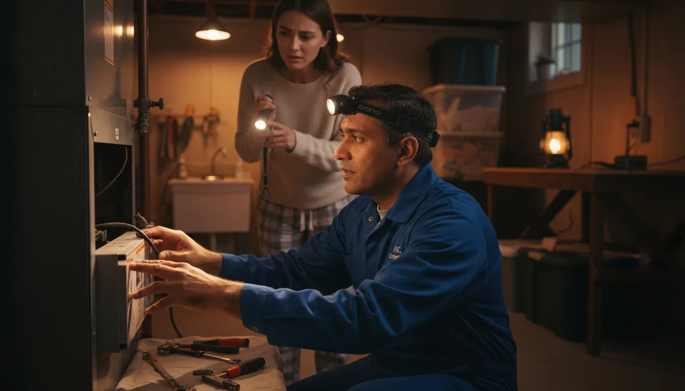 Emergency HVAC Repair in Hydetown, PA near me · HVAC